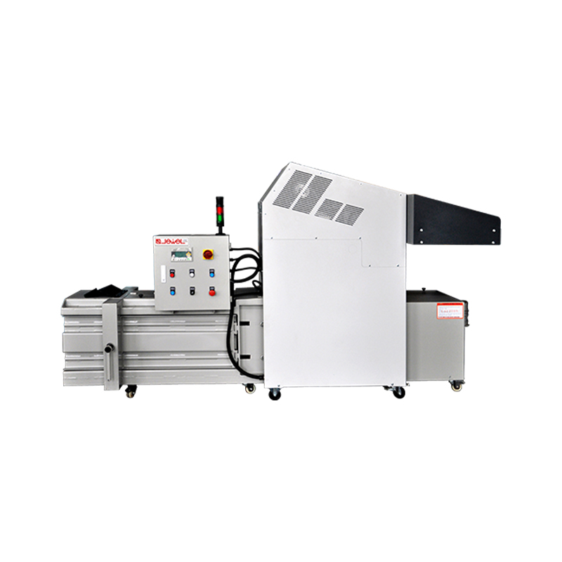 Maliit na Pahalang na Semi-Awtomatikong Baler (Integrated Shredding at Baling Machine)
