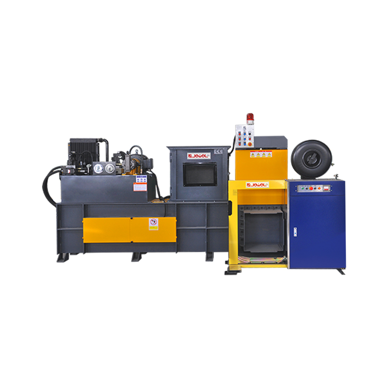 Maliit na Pahalang na Ganap na Awtomatikong Compression Baler (PP Strapping)