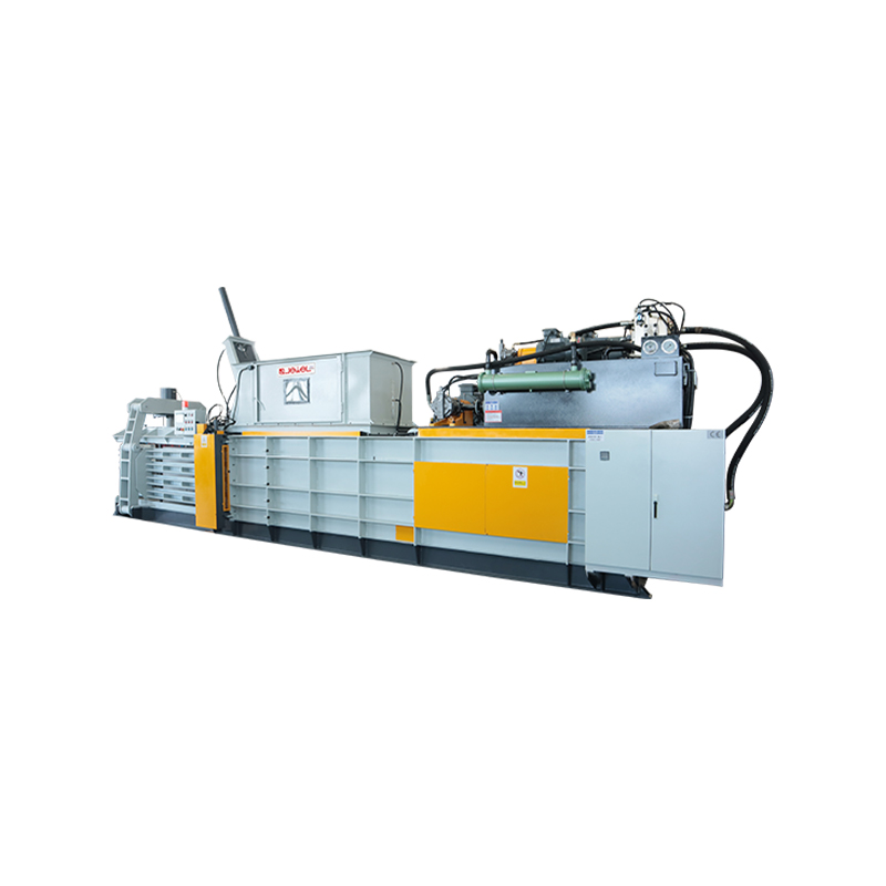 Malaking Reinforced Horizontal na Ganap na Awtomatikong Compression Baler