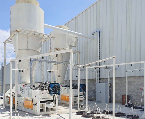 Full-Automatic Waste Removal System para sa Mexican Carton Factories