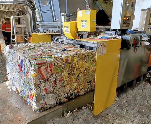 Multifunctional at High-Efficiency Baling Solution para sa Nangungunang Recycling Center ng Australia