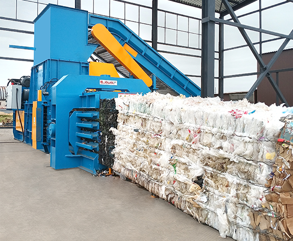 Multifunctional Baler Solution para sa Belarus Recycling Center