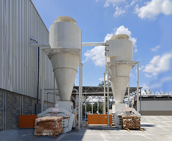Full-Automatic Waste Removal System para sa Mexican Carton Factories