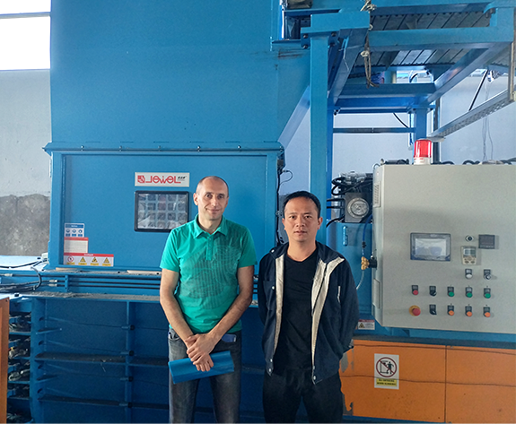 High-Efficiency Baling Solution para sa Waste Plastic at Paper Recycling sa Belarus