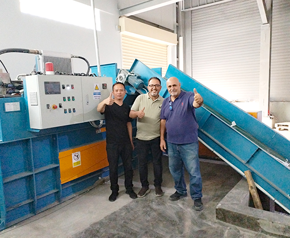 Ganap na Automatic Waste Discharge System para sa Saudi Die-Cutting Packaging Factory